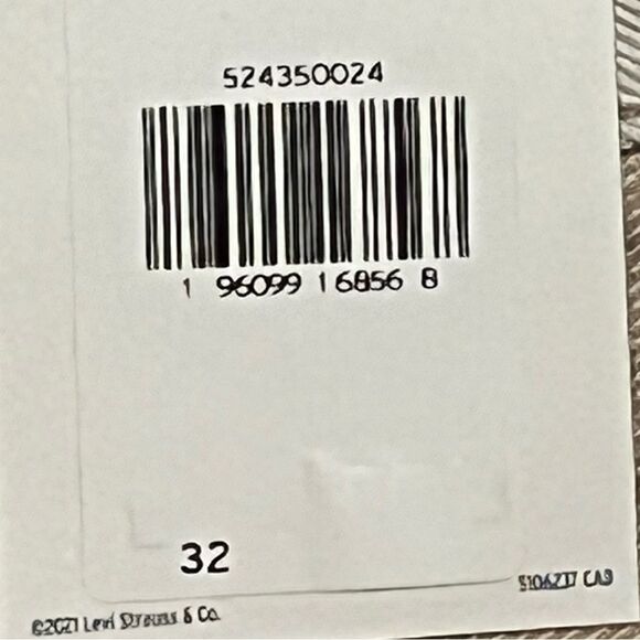 LEVI'S MADE & CRAFTED WOMEN'S THE COLUMN JEANS Size 32/14 - Picture 9 of 11